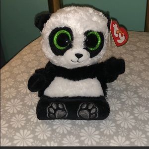Panda phone holder and speaker
